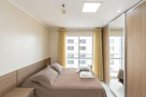 Apartamento de 1 quarto - Edifício Metropolitan Barcelona - JARDIM GOIAS - Wi-fi - Garagem - MB1307B